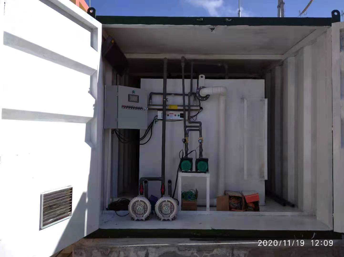 箱式(shì)污水處(chu)理設備(bèi)